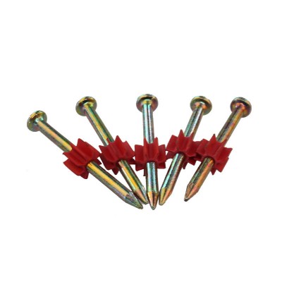 decorative pneumatic gun nail pin with plastic strip  shooting nail