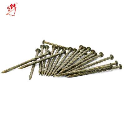 carbon steel coil nails ring shank for wood floor