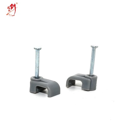 all sizes steel concrete nail clip wall cable fix