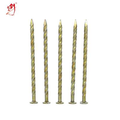 factory produced bulk pallet nails with screw shank