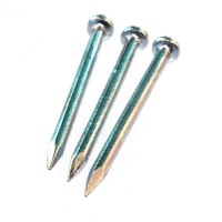 Galvanized smooth steel concrete nails